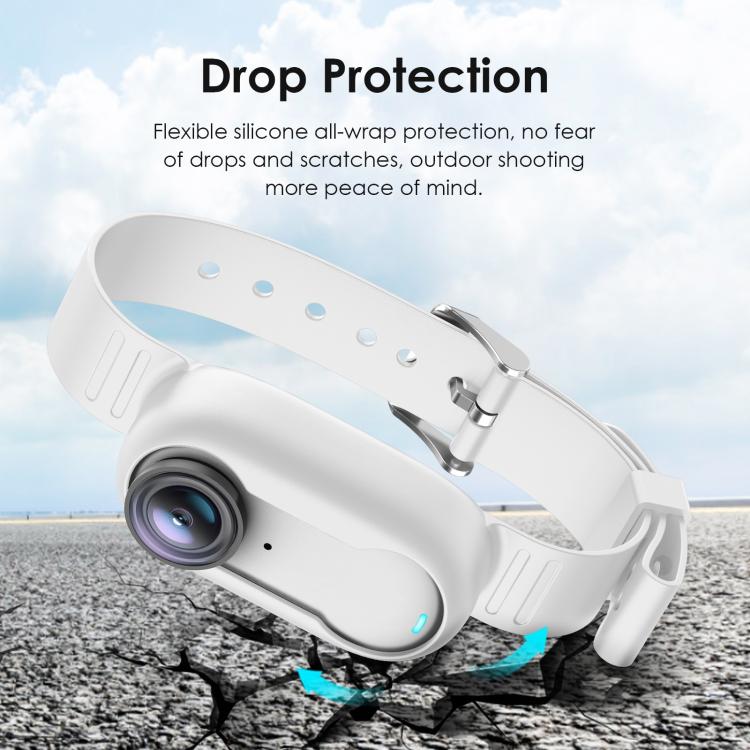 For Insta360 GO 3 / GO 3S PULUZ Camera Silicone Case Wristband Bicycle Strap Extension Mount