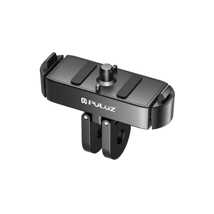 For GoPro HERO13 Black / MAX2 PULUZ Magnetic Quick Release Metal Base  - Black
