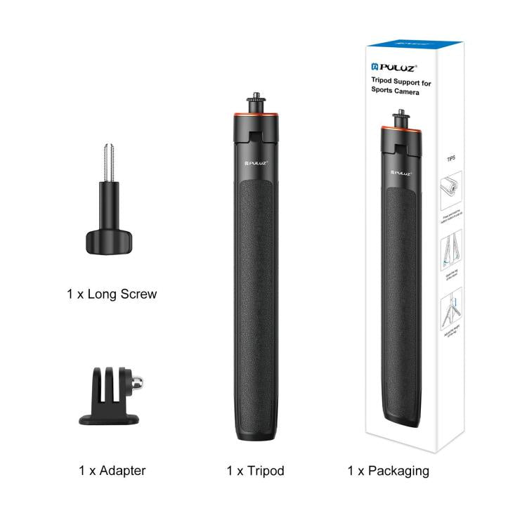 [US Warehouse] PULUZ 1.4m Action Camera Selfie Stick Tripod Vlog Live Streaming Holder