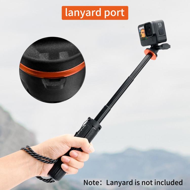 [US Warehouse] PULUZ Action Camera Extension Tripod Selfie Stick Stand for GoPro