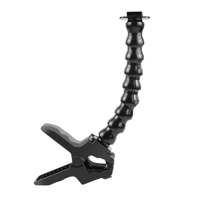PULUZ Action Sports Cameras Jaws Flex Clamp Mount with Phone Clamp  - Black