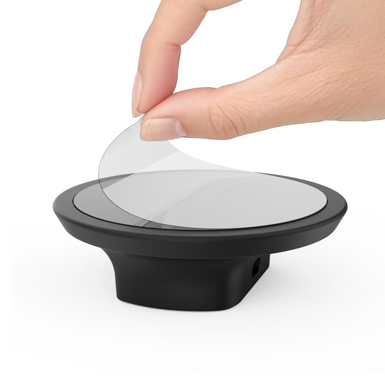 For Insta360 X5 PULUZ Silicone Dock Desktop Adhesive Base Bracket  - Black