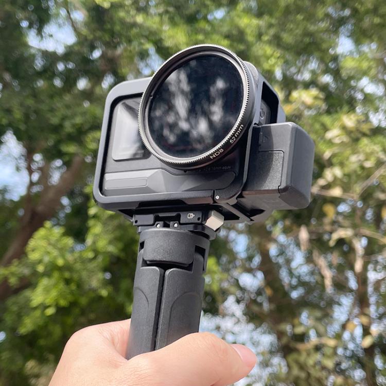For Insta360 Ace Pro 2 PULUZ Filter Holder Metal Protective Filter Frame  - Black