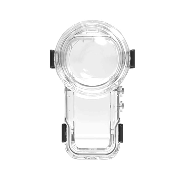 For Insta360 X5 PULUZ Quick Release 60m Waterproof Sealed Diving Case  - Transparent