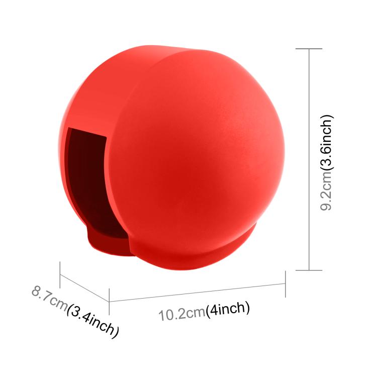 For Insta360 X5 PULUZ Invisible Dive Case Lens Guard Silicone Protective Lens Cap Cover