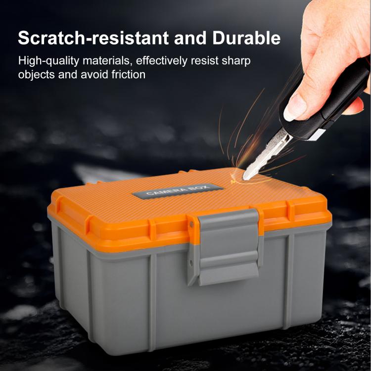 For DJI Osmo Action 6 / 5 Pro / 4 / 3 PULUZ Waterproof Hard Carrying Suitcase Outdoor Protective Storage Box