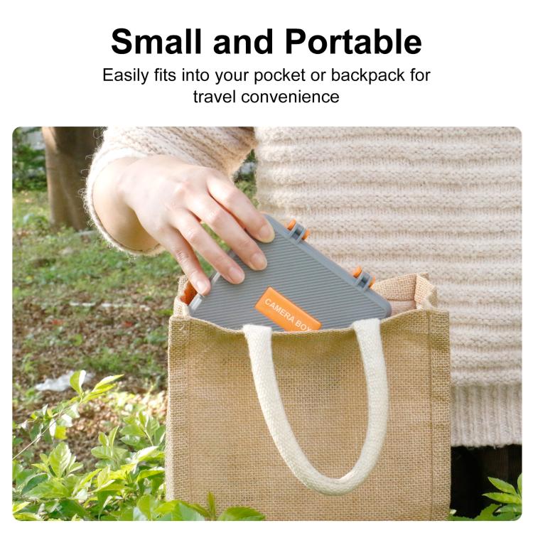 For DJI Osmo Action 6 / 5 Pro / 4 / 3 PULUZ Waterproof Hard Carrying Suitcase Outdoor Protective Storage Box