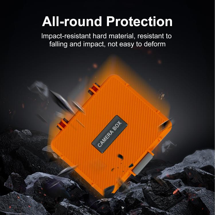 For DJI Osmo Action 6 / 5 Pro / 4 / 3 PULUZ Waterproof Hard Carrying Suitcase Outdoor Protective Storage Box