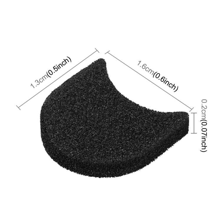 For Insta360 GO 3 / 3S PULUZ 6pcs Noise Reduction Windshield Foam Gasket  - Black