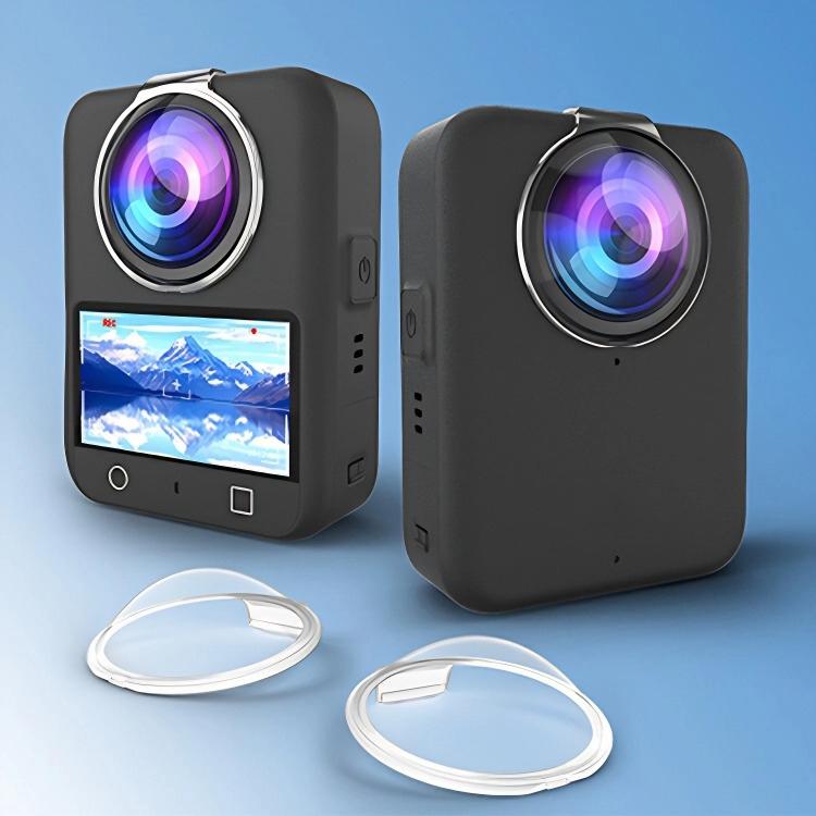 For DJI Osmo 360 PULUZ Lens Guard PC Protective Cover  - Transparent