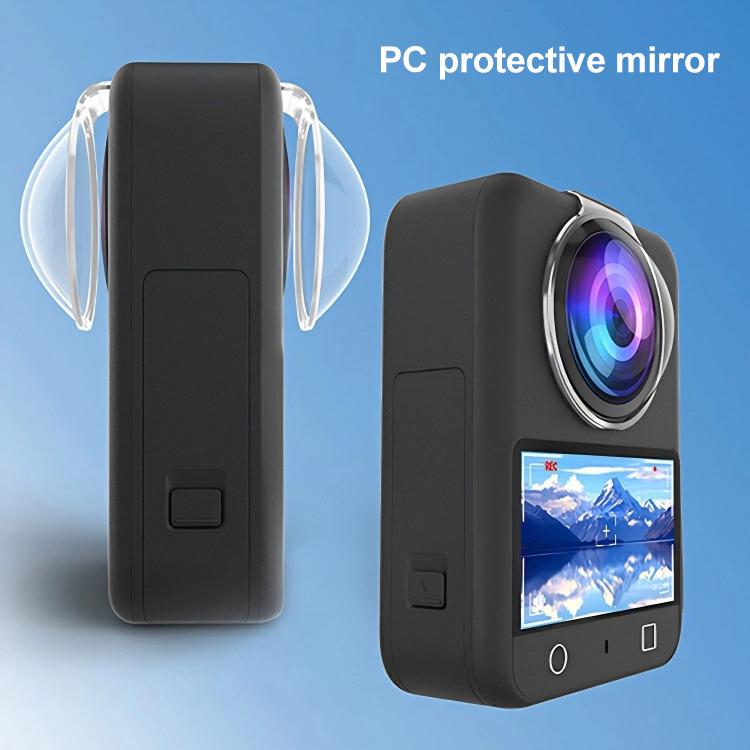 For DJI Osmo 360 PULUZ Lens Guard PC Protective Cover  - Transparent