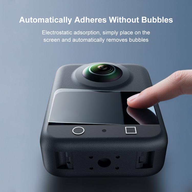 For DJI Osmo 360 PULUZ Screen Explosion-proof Tempered Glass Films  - Transparent