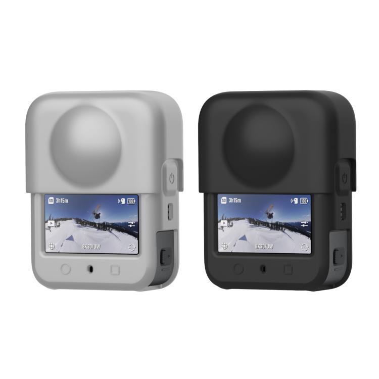 For DJI Osmo 360 PULUZ Silicone Body Protective Cover with Lens Cover