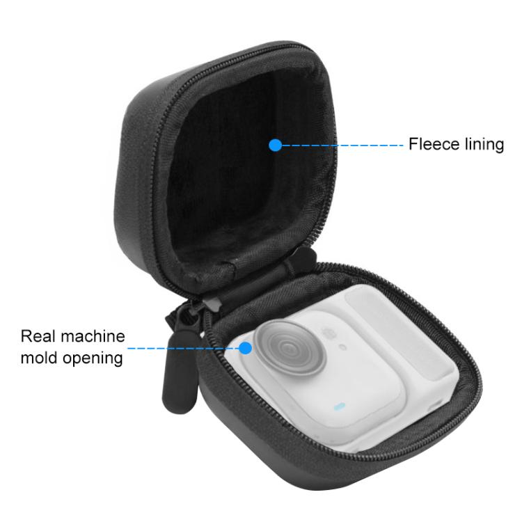 For Insta360 GO Ultra PULUZ Mini Portable Body EVA Storage Bag  - Black