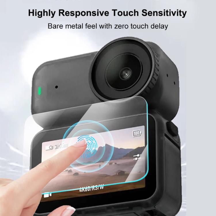 For DJI Osmo Nano PULUZ Tempered Glass Screen Film with Lens Hydrogel Film  - Transparent