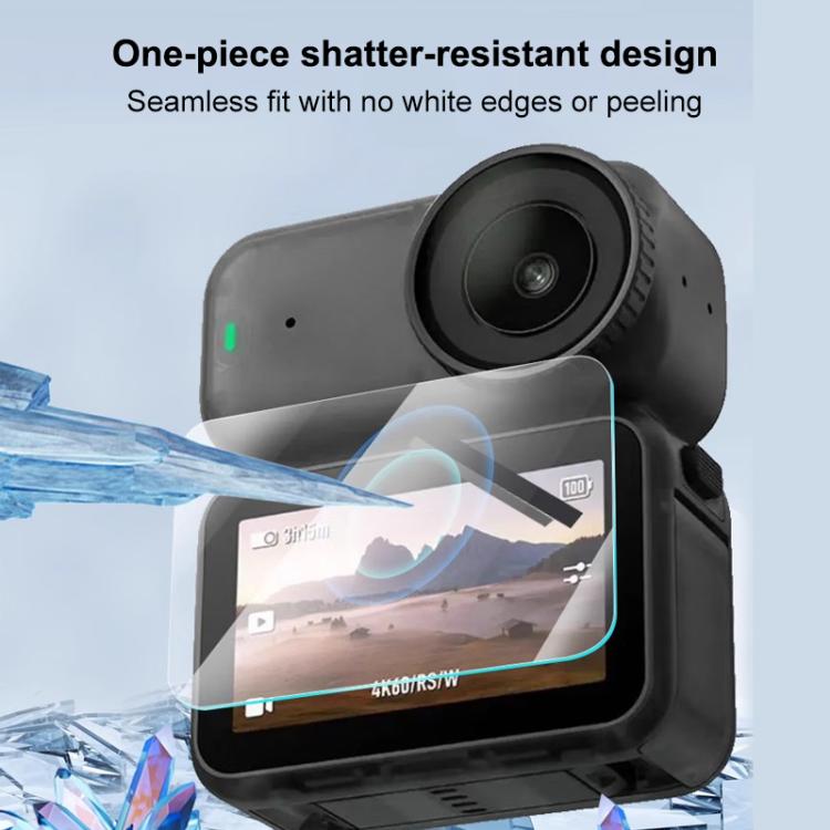 For DJI Osmo Nano PULUZ Tempered Glass Screen Film with Lens Hydrogel Film  - Transparent