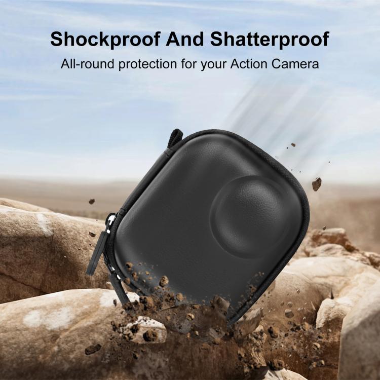 For DJI Osmo Nano PULUZ Mini Portable EVA Hard Storage Bag  - Black