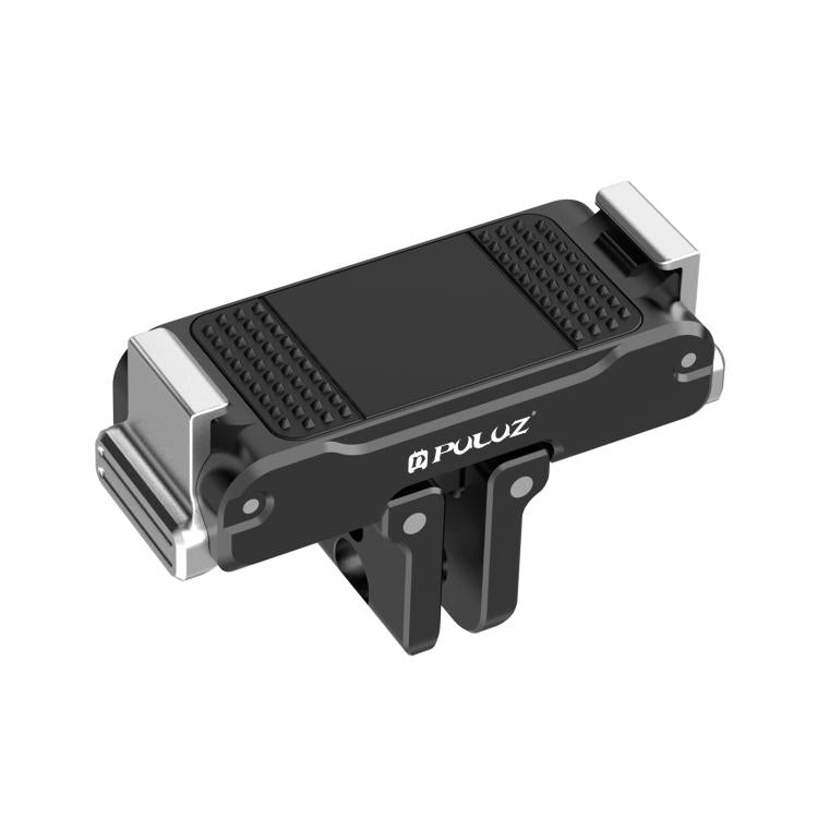 For DJI Osmo Nano / Action 6 PULUZ Magnetic Metal Quick Release Base Mount  - Black