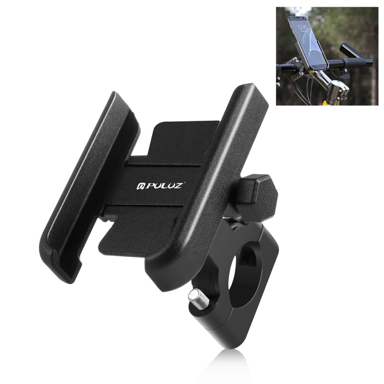 PULUZ Motorcycle Bicycle Handlebar Aluminum Alloy Phone Holder