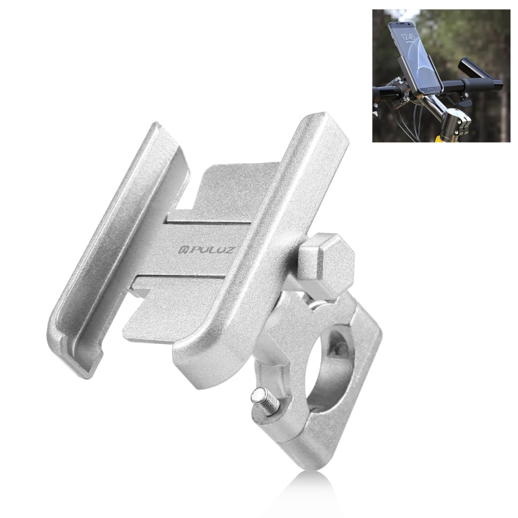 PULUZ Motorcycle Bicycle Handlebar Aluminum Alloy Phone Holder
