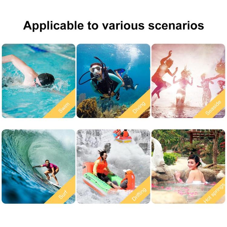 [US Warehouse] For iPhone 16 Pro Max PULUZ 40m/130ft Waterproof Diving Case Photo Video Taking Underwater Housing Cover