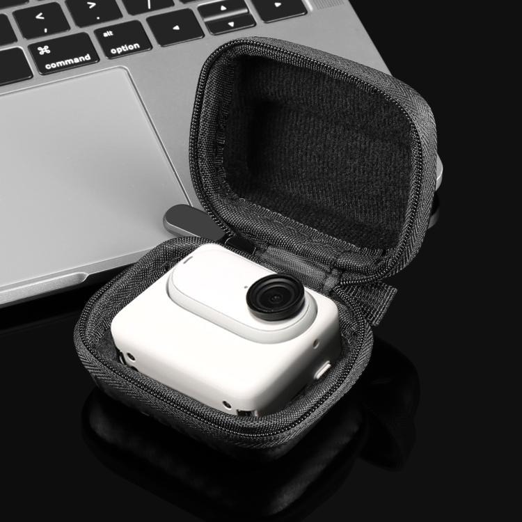 For Insta360 GO 3 / GO 3S PULUZ Mini Body Bag Portable Carbon Fiber EVA Storage Bag  - Black