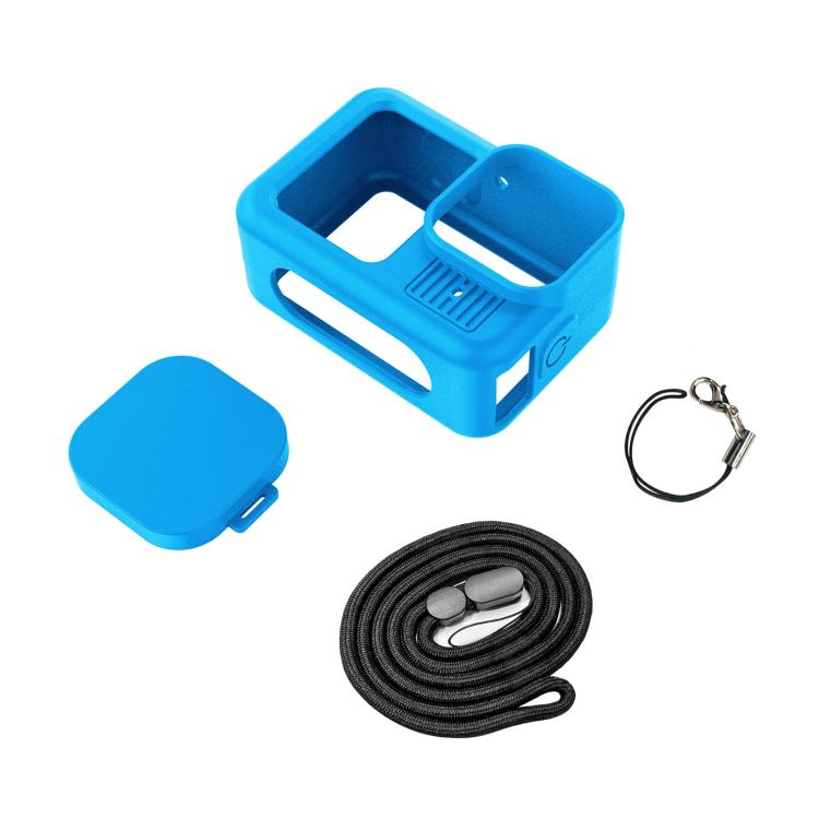 For GoPro HERO13 Black PULUZ Silicone Protective Case Cover with Wrist Strap & Lens Cover