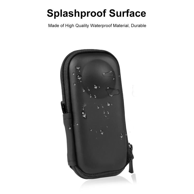 For Insta360 X4 / X5 PULUZ Camera Portable Case Box Storage Bag  - Black