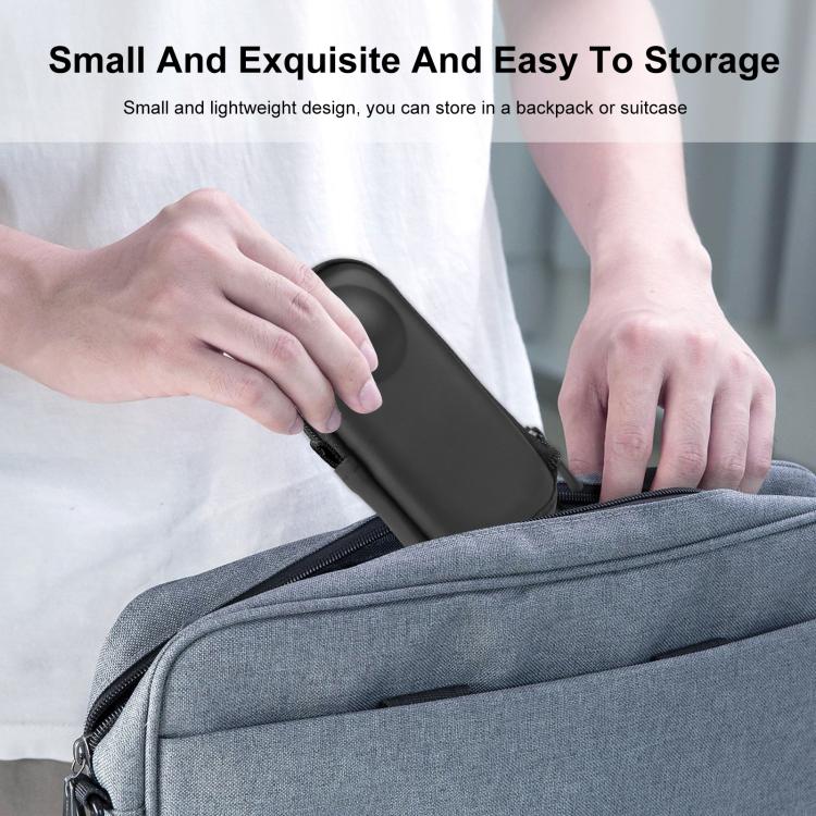For Insta360 X4 / X5 PULUZ Camera Portable Case Box Storage Bag  - Black