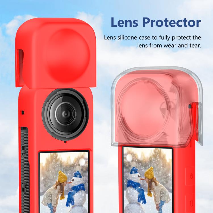 For Insta360 X4 PULUZ Full Body Dust-proof Silicone Protective Case