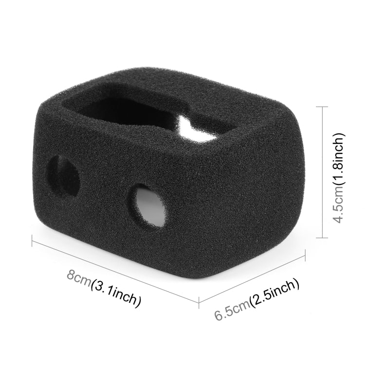 For Insta360 Ace Pro / Ace PULUZ High Density Foam Windshield  - Black