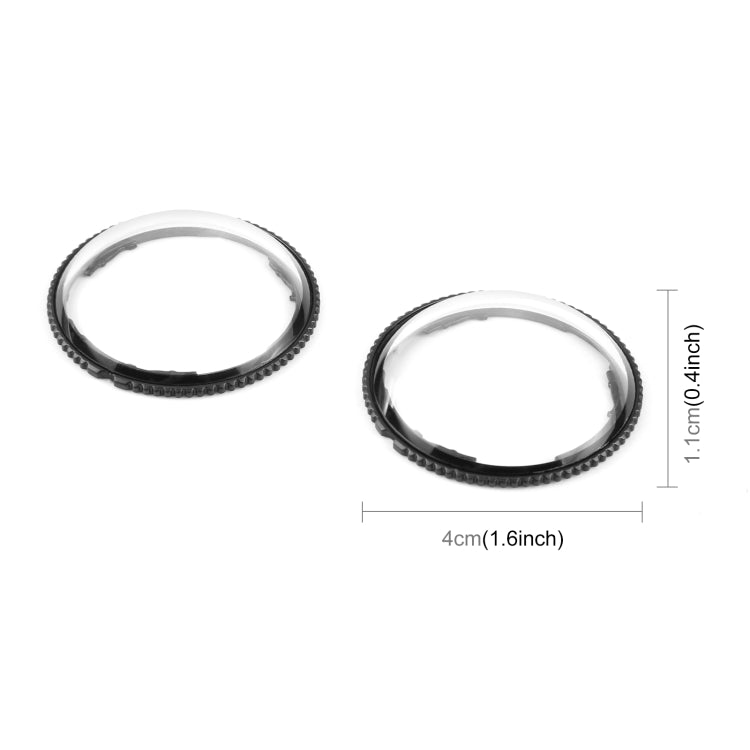 For Insta360 X4 PULUZ Rotation Optical Glass Lens Guard  Protective Cover  - Transparent