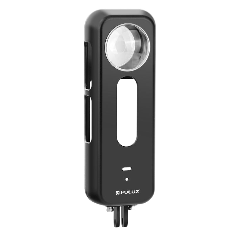 For Insta360 X4 PULUZ Metal Protective Cage Rig Housing Frame with Lens Protector  - Black