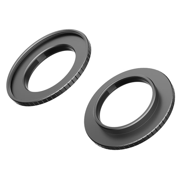 For DJI Action 5 Pro / 4 PULUZ Filter Holder Metal Protective Filter Frame  - Black