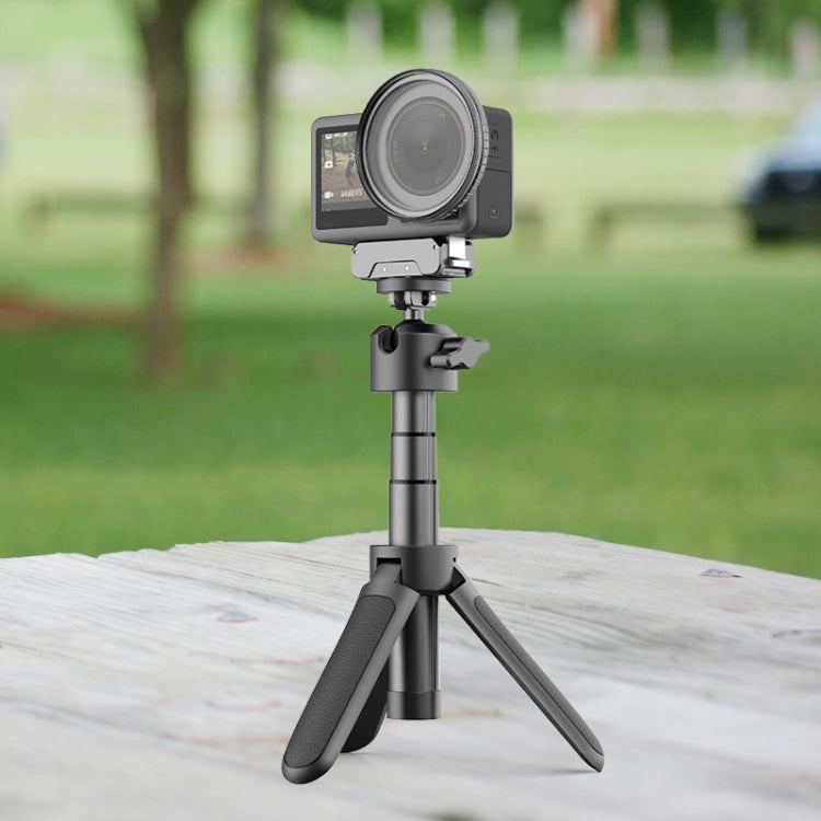 For DJI Action 5 Pro / 4 PULUZ Filter Holder Metal Protective Filter Frame  - Black