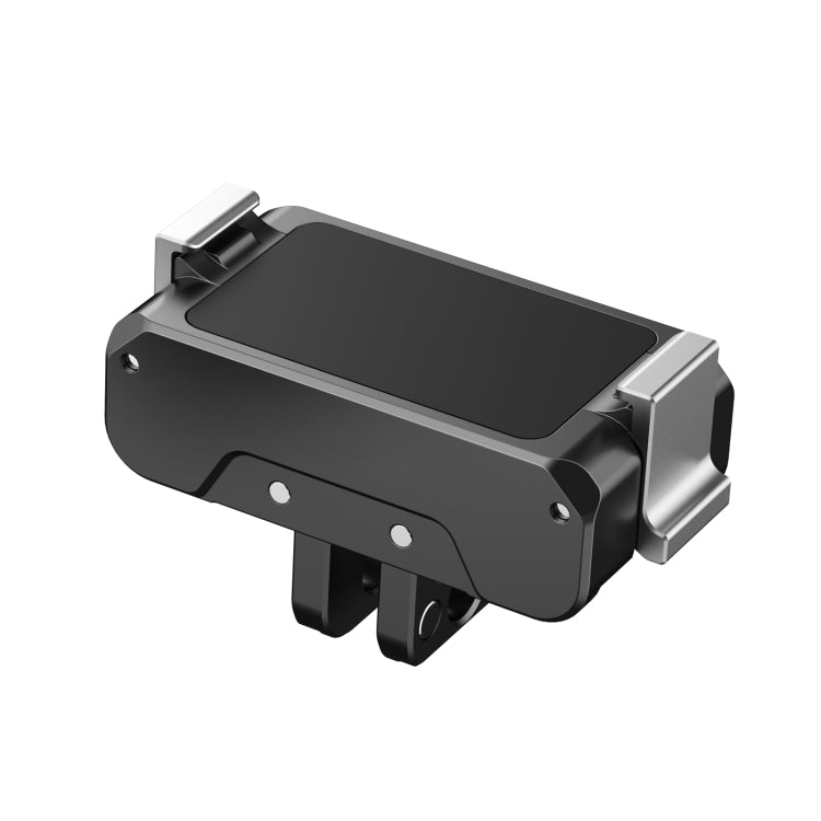 For DJI Osmo Action 5 Pro / 4 / 3 / Osmo 360 PULUZ Magnetic Quick Release Metal Base  - Black