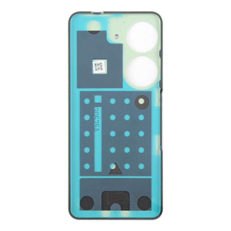 For Asus Zenfone 10 AI2302 Leather Material Battery Back Cover