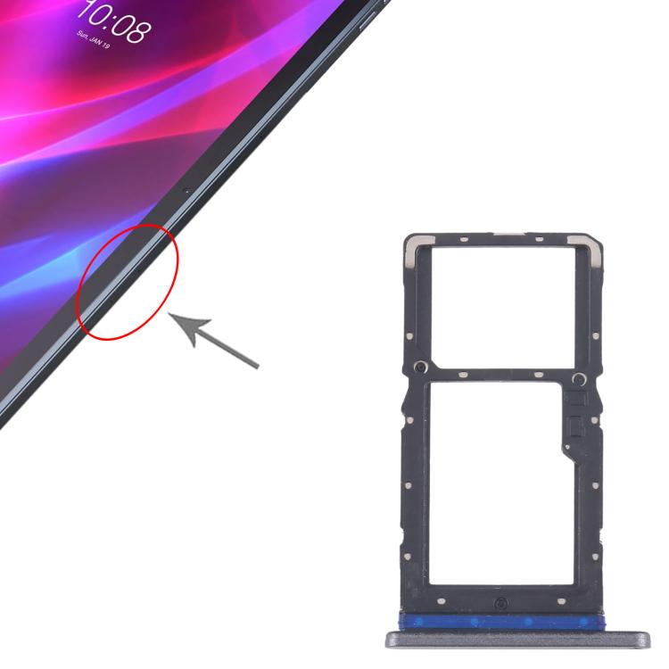 For Lenovo Tab P11 Pad Plus TB-J607F SIM + Micro SD Card Tray  - Blue