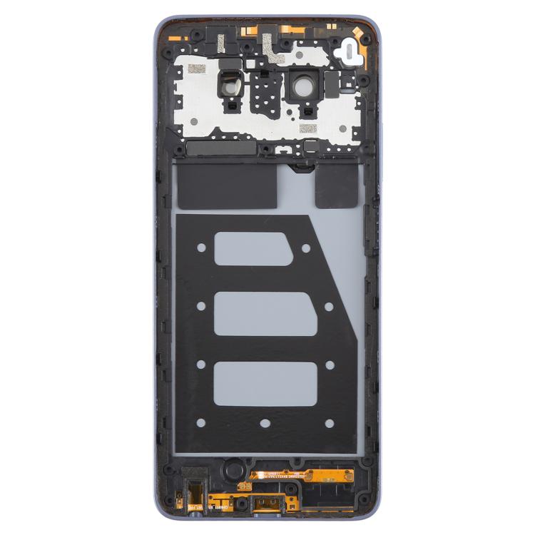 For ZTE Blade V70 Max Plastic Battery Back Cover with Middle Frame / Camera Lens Cover