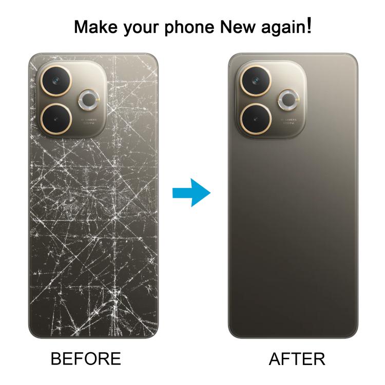For OPPO A5 Pro Global Original Battery Back Cover with Camera Lens Frame - Black
