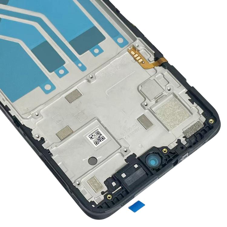 For T-mobile Revvl 7 Pro Original LCD Screen Digitizer Full Assembly with Frame  - Black