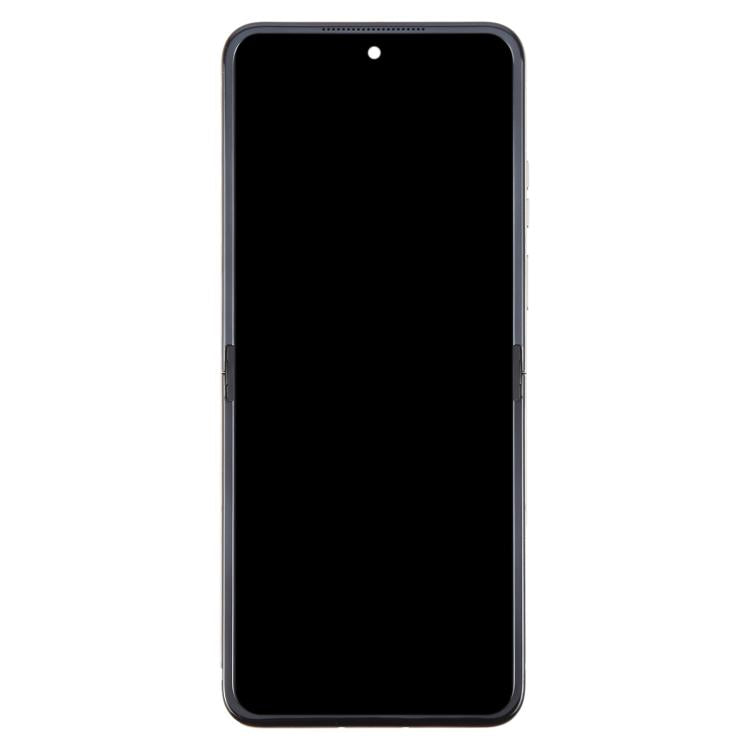 For Motorola Razr 2024 Original LCD Screen Digitizer Full Assembly with Frame  - Orange