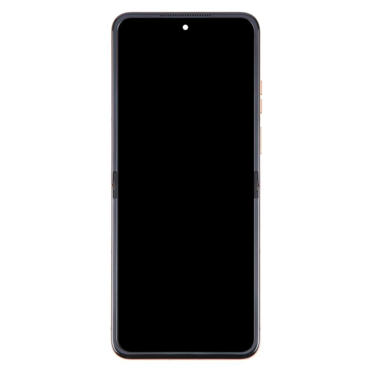 For Motorola Razr+ 2024 Original LCD Screen Digitizer Full Assembly with Frame  - Gold