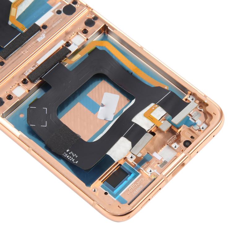 For Motorola Razr+ 2024 Original LCD Screen Digitizer Full Assembly with Frame  - Gold