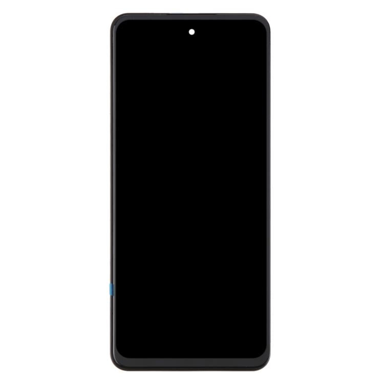 For ZTE nubia Neo 3 5G LCD Screen Digitizer Full Assembly with Frame  - Black