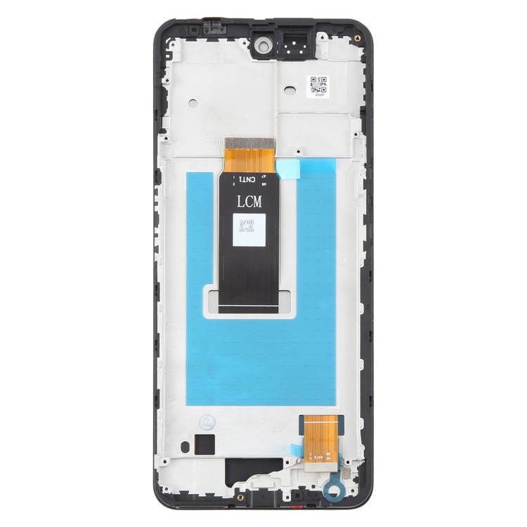 For ZTE nubia Neo 3 5G LCD Screen Digitizer Full Assembly with Frame  - Black