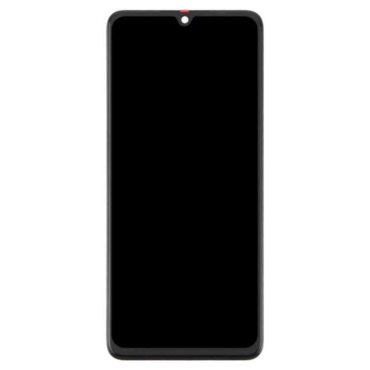 For ZTE Blade V70 Max LCD Screen Digitizer Full Assembly with Frame  - Black