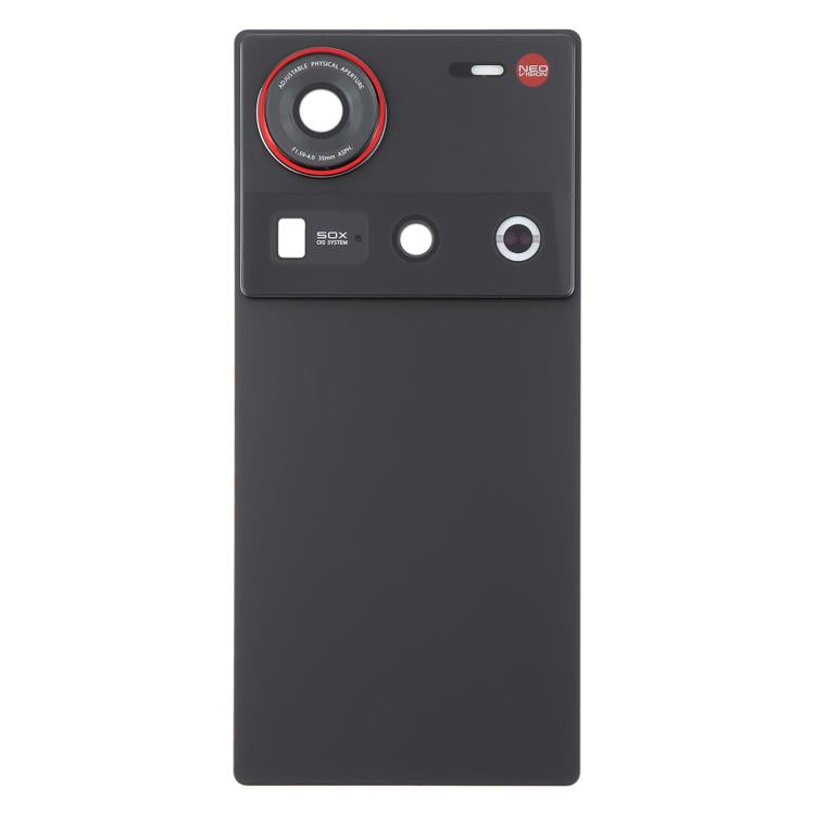 For ZTE nubia Z70 Ultra NX733J NX736J Glass Battery Back Cover with Camera Lens Frame
