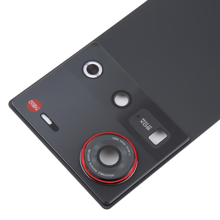For ZTE nubia Z70 Ultra NX733J NX736J Glass Battery Back Cover with Camera Lens Frame