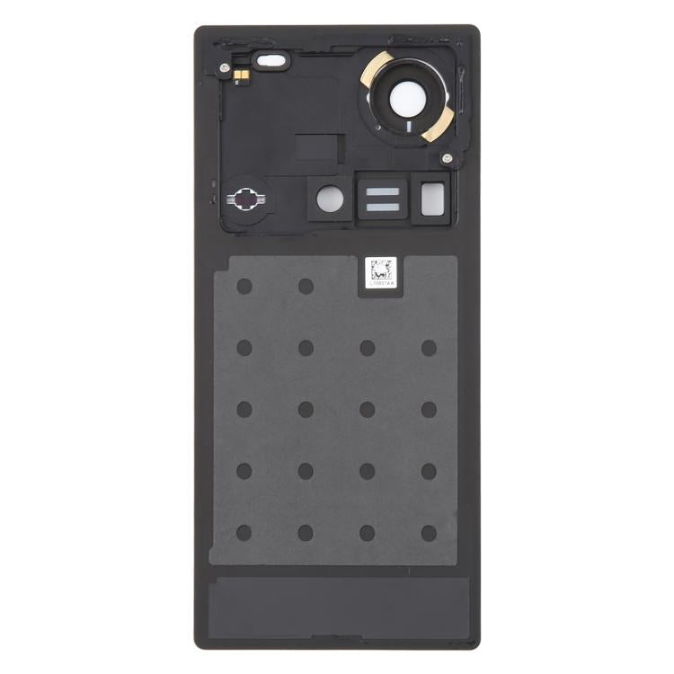 For ZTE nubia Z70 Ultra NX733J NX736J Glass Battery Back Cover with Camera Lens Frame
